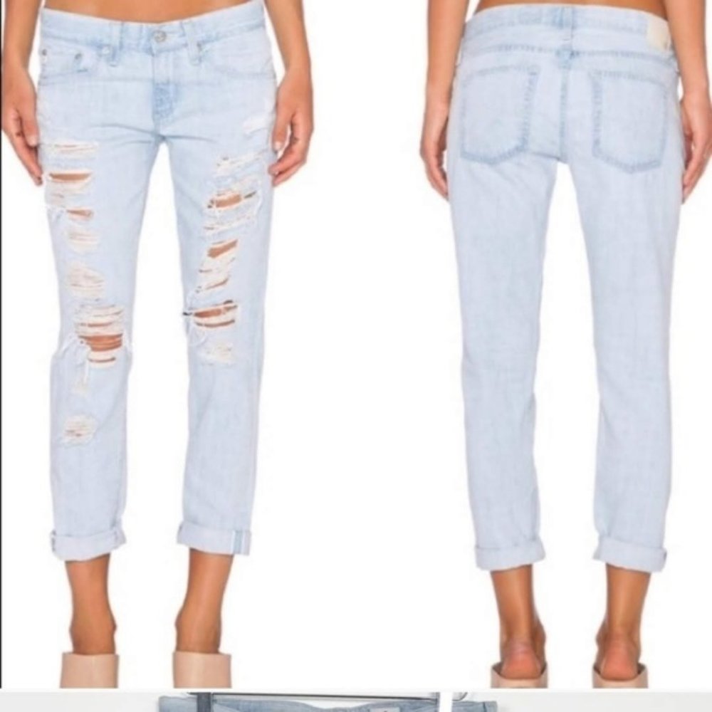 Ag Adriano Goldschmied the nikki crop size 26